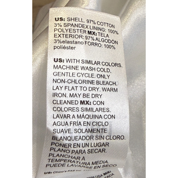 WHITE HOUSE BLACK MARKET WHBM BLUE PALM SLEEVELESS V-NECK SATEEN MIDI DRESS 14 - Picture 6 of 7